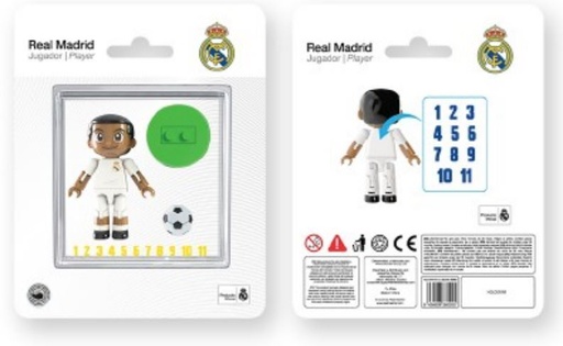 [55938026] FIGURA JUGADOR REAL MADRID 4CM
