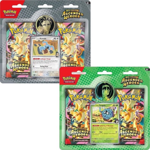 [02513182] POKEMON PACK 2 SOBRES Q1 TCG