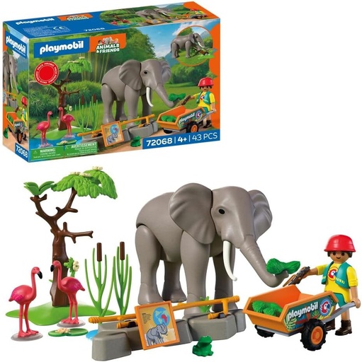 [30072068] ELEFANTE C/CUIDADOR