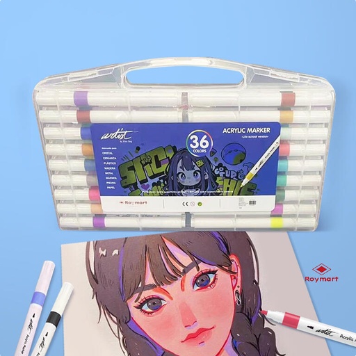 [59919004] MALETIN ROTULADORES ACRIL.(36)