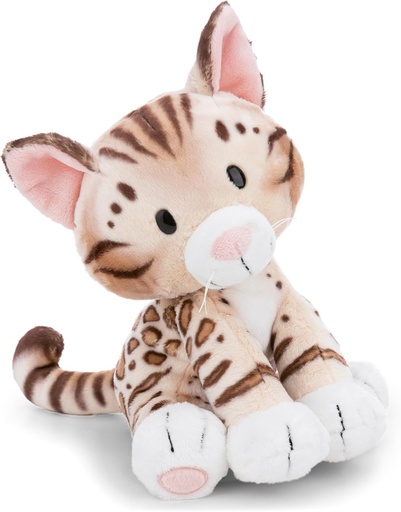 [58762147] PELUCHE GATO BENGALA SENTADO