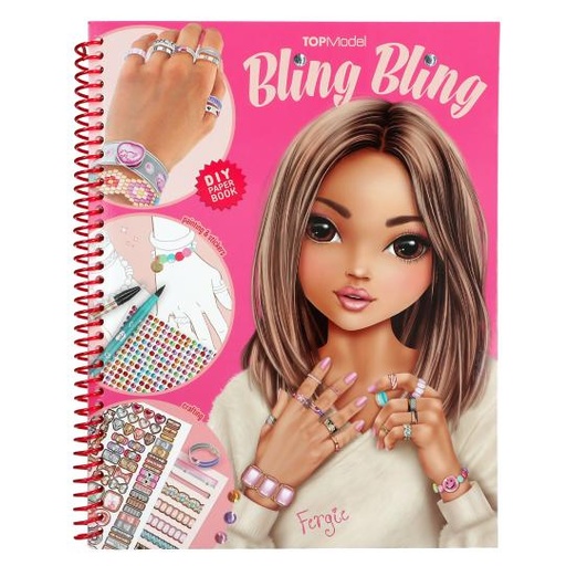 [50213740] LIBRO COLOREAR BLING BLING JOYAS