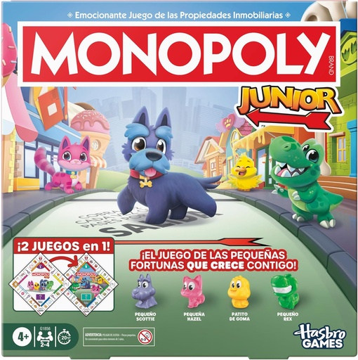 [25536414] MONOPOLY JUNIOR 2 EN 1