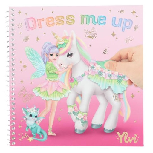 [50213749] CUADERNO CALCOMANIAS YLVI DRESS ME