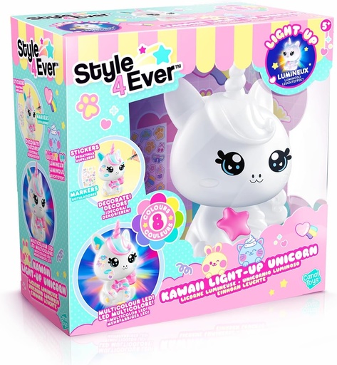 [54728808] UNICORNIO DIY KAWAII C/LUZ
