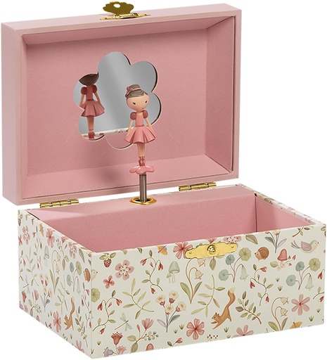 [64012623] CAJA MUSICA JOYERO ROSA