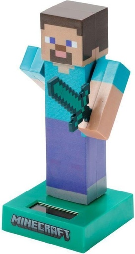 [01577859] MUÑECO SOLAR STEVE MINECRAFT