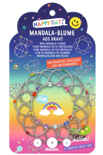 [64538275] FLOR MANDALA DE ALAMBRE