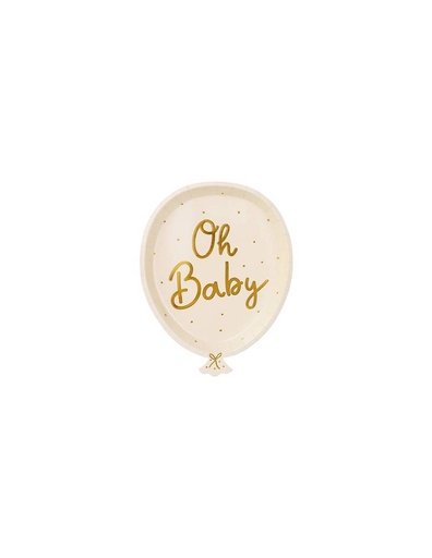 [01601467] PLATOS OH BABY 6UDS