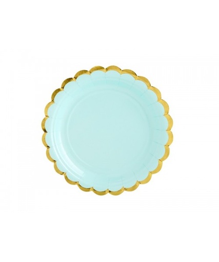 [01676893] PLATO VERDE 18 CM 6 UDS