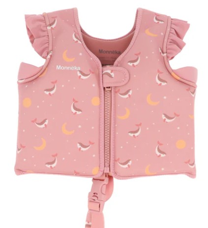 [73483855] CHALECO FLOT.WHALE PINK T.2-3