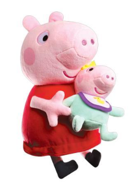 [02583177] PEPPA PIG C/BEBE 25 CM.