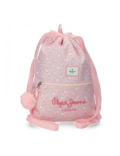 [60100470] GYM SAC CREM.PEPE JEANS MIA