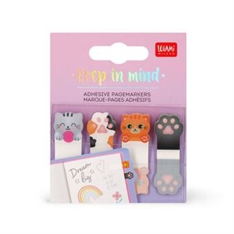 [23801071] MARCAPAGINAS ADHESIV.KITTY