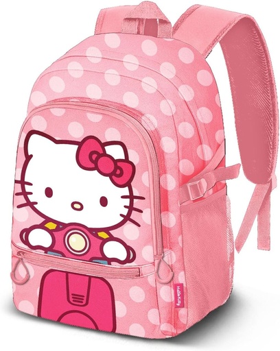 [20909514] MOCHILA HELLO KITTY FIGHT MOTO