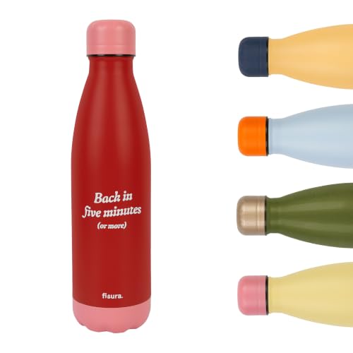 [23776215] BOTELLA TERMO"BACK IN FIVE..."