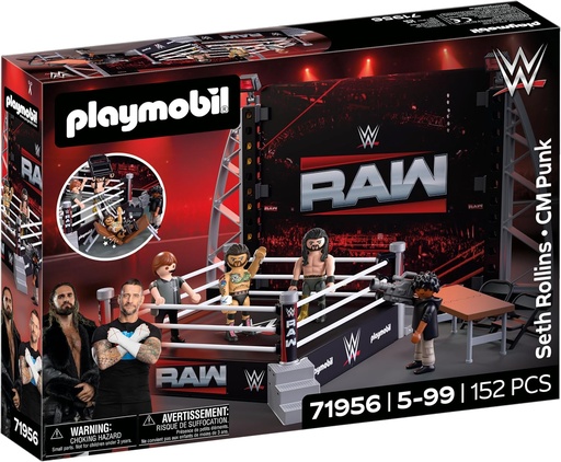 [30071956] WWE RING RAW SET COLECCIONISTA