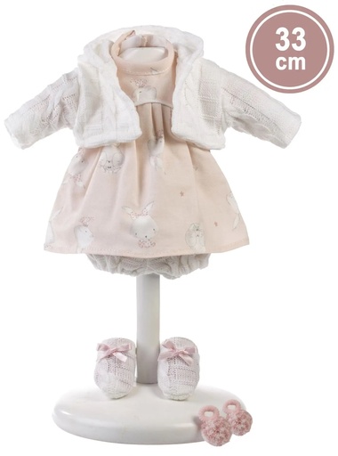 [23903340] VESTIDO MUÑECA 33 CM.