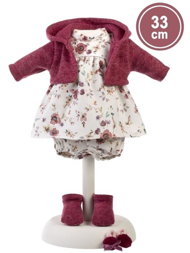 [23903346] VESTIDO MUÑECA 33 CM.