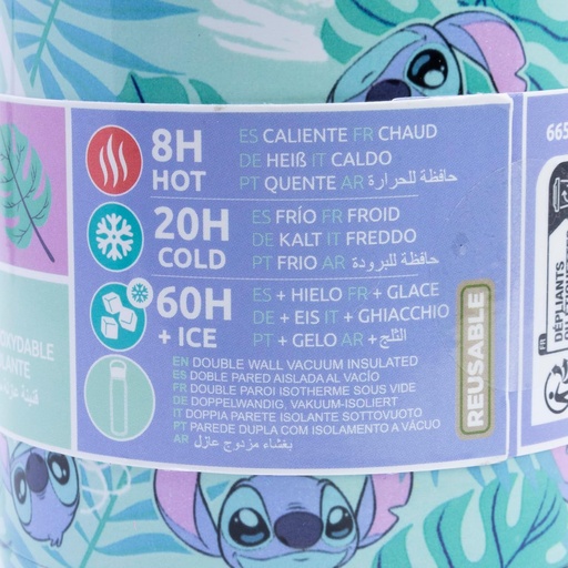 [33531706] BOTELLA TERMO STITCH ALOHA 665