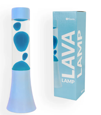[23776295] LAMPARA LAVA MINI AZUL