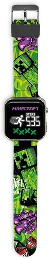 [12490020] RELOJ MULTIFUNCION MINECRAFT