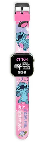 [12490021] RELOJ MULTIFUNCION STITCH