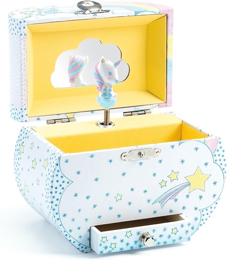 [36206605] CAJA MUSICA SUEÑOS UNICORNIO