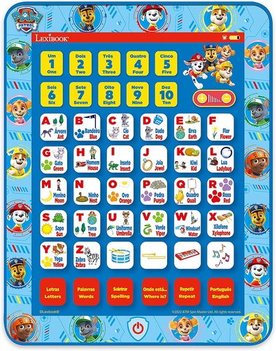 [48309318] TABLET PAW PATROL BILINGUE