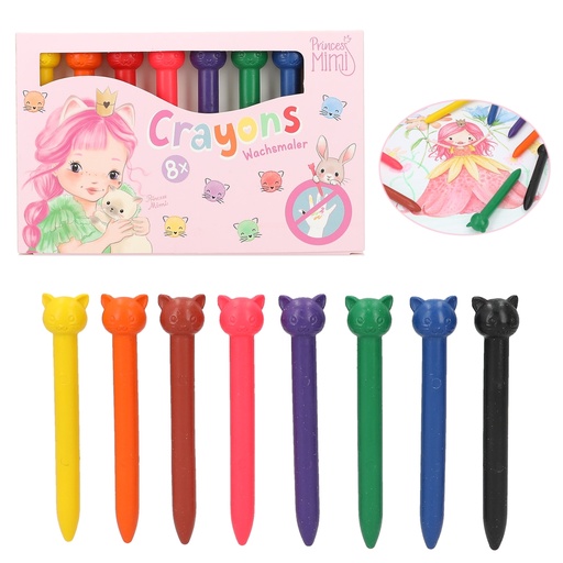 [50212274] CERA C/FIGURA GATO PRINCESS MIMI