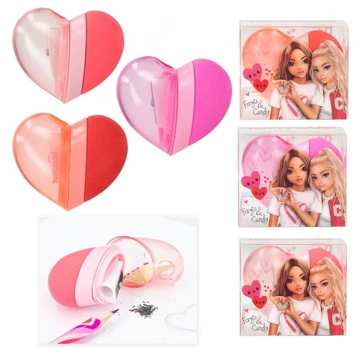 [50212368] GOMA BORRAR+SACAPUNTAS ONE LOVE TOP MODEL