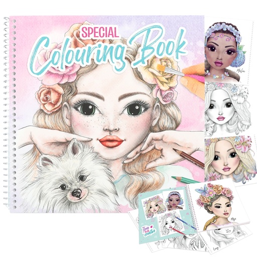 [50212468] LIBRO ESPECIAL P/COLOREAR TOP MODEL