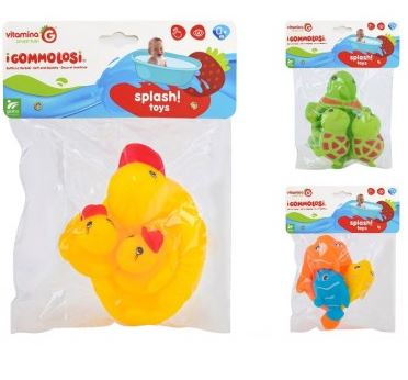 [52805479] FAMILIA ANIMALITOS GOMA SURT.
