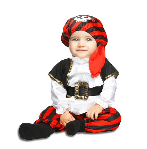 [55223817] DISFRAZ PEQUEÑO PIRATA 7-12 M.