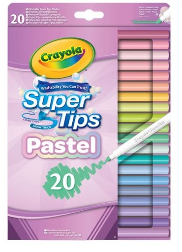 [55607517] ROTULADORES SUPER PUNTA LAV.