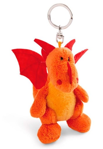 [58749022] LLAVERO DRAGON NARANJA 10 CM.