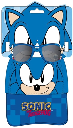 [61026205] GORRA+GAFAS SOL SONIC