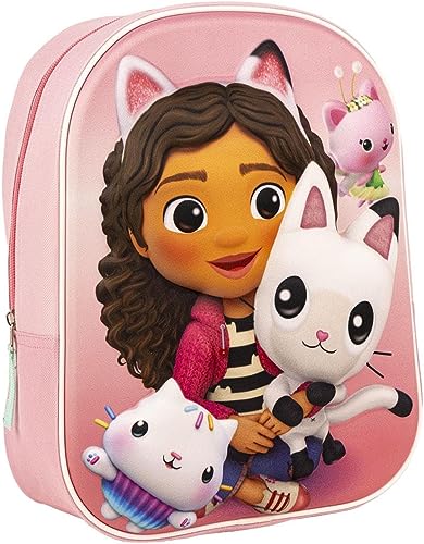 [61028129] MOCHILA GABBY CASA MUÑECAS 3D
