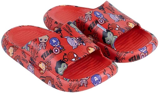 [61028560] CHANCLAS AVENGERS ROJO T.28/29