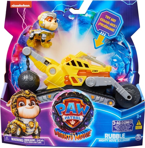 [62748651] PAW PATROL MOVIE VEHIC.RUBBLE