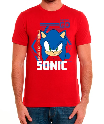 [64978894] CAMISETA SONIC UNSTOPPABLE T.M