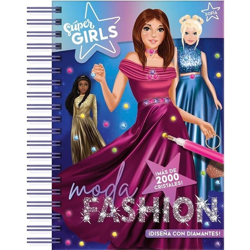 [79286182] SUPER GIRLS-DISEÑA C/DIAMANTES