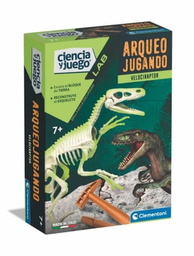 [06655539] ARQUEOJUGANDO VELOCIRAPTOR FL.