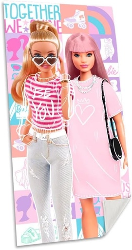 [12487048] TOALLA BARBIE 70x140