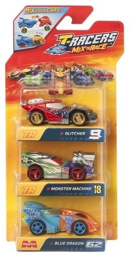 [49603206] T-RACERS MIX'N RACE PACK 3