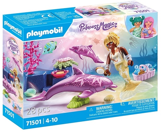 [30071501] SIRENA CON DELFINES