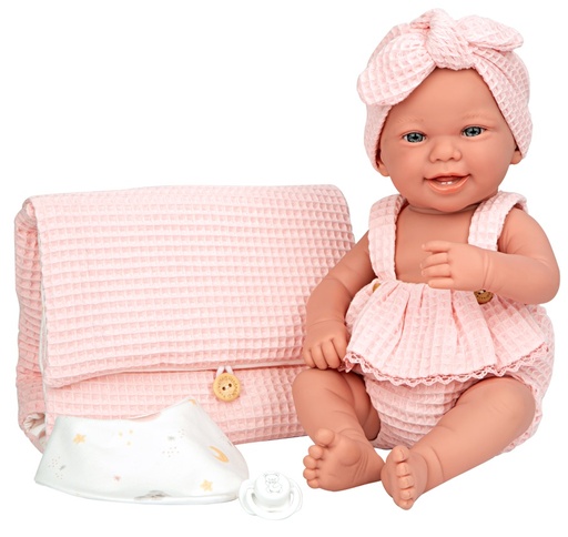 [39465371] ZOE ROSA C/CAMBIADOR Y BABERO