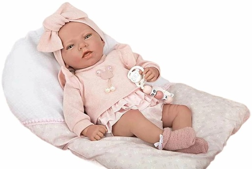 [39498121] REBORN ALBA ROSA C/COJIN 40 CM.