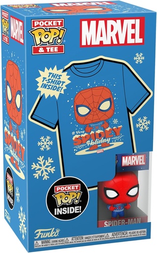 [54272947] CAMISETA SPIDERMAN XL+POCKETPOP