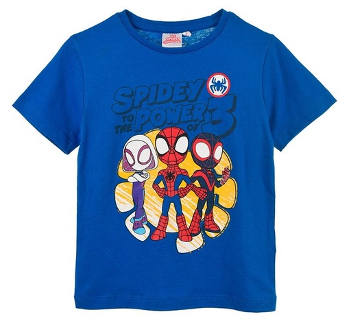 [67805202] CAMISETA M/C.SPIDEY AZUL T.2